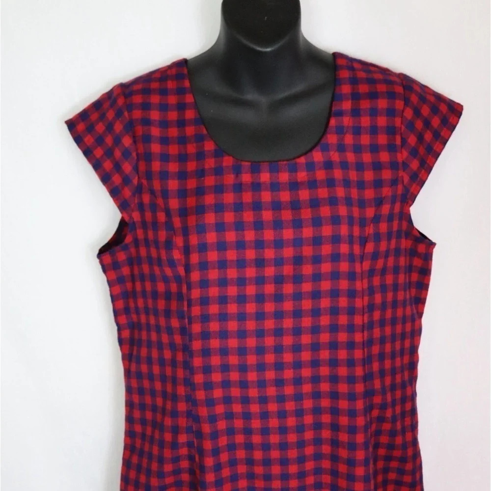 MATA TRADERS Checkered A-Line Dress - OFFERS WELCOME - Picture 6 of 14